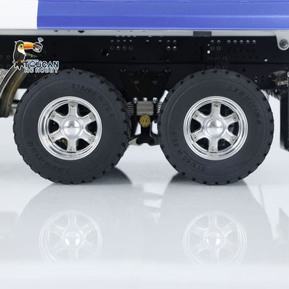 Toucan 56344 6x6 tipper truck blue white finish complete light sound electronic parts
