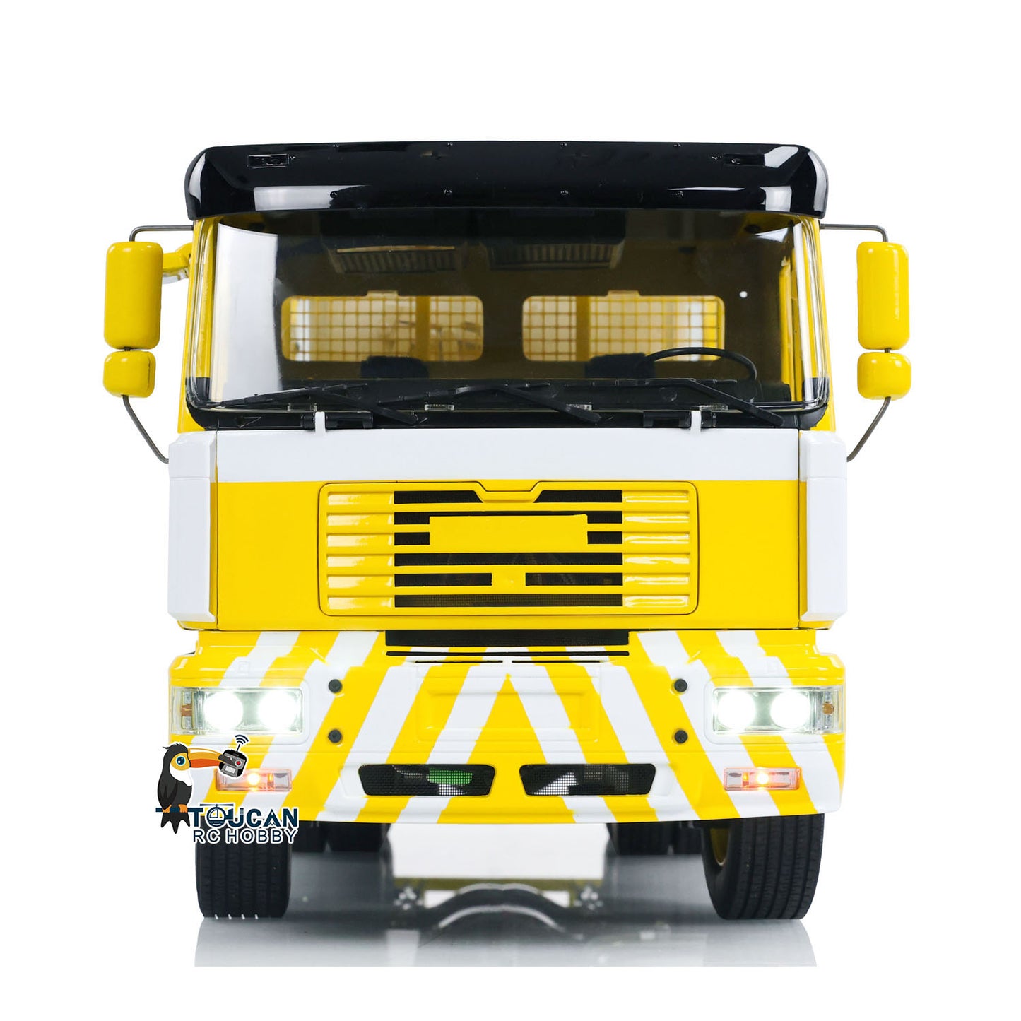 F2000 6X4 tipper truck metal toucan painted 2 speed gearbox remote controller
