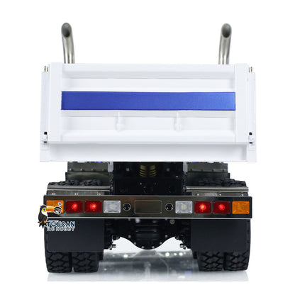 Toucan blue white painted 6x6 rc tractor tipper truck match I6s controller battery charger
