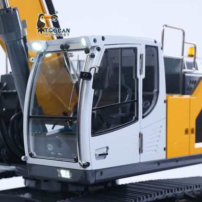 Pre finished yellow tracked digger five way reversing valve sound unit and charging accessories
