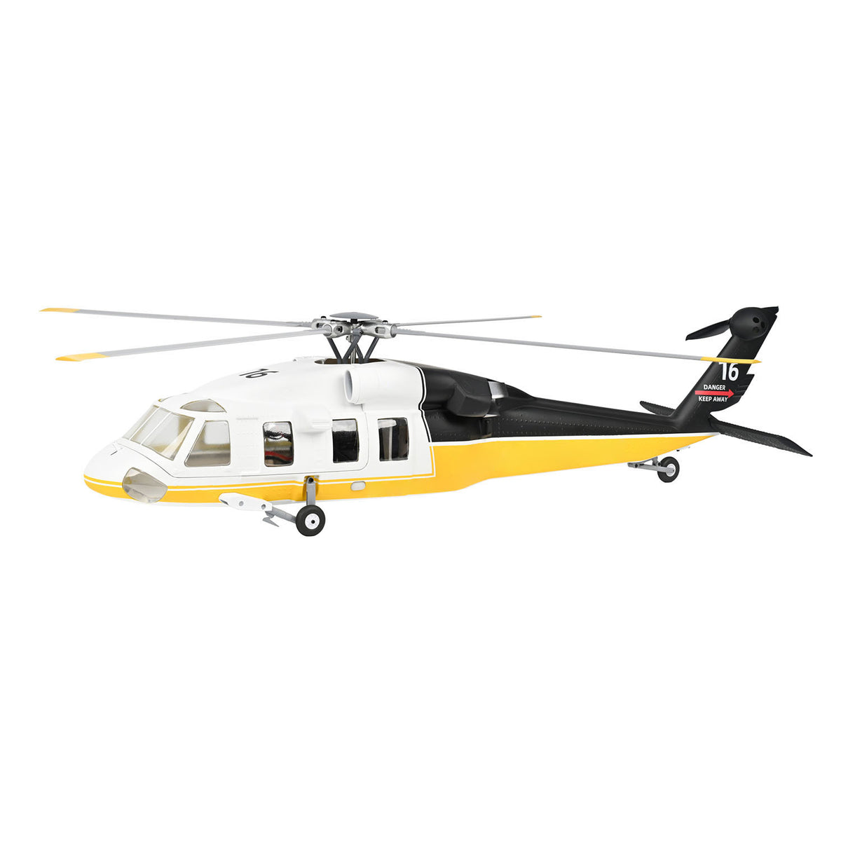 TOUCAN RC HOBBY Fly Wing Smart RC Rescue Helicopter 4 Blade Rotor GPS Position Hold Return to Home Multiple Flight Modes Scale Aircraft Model