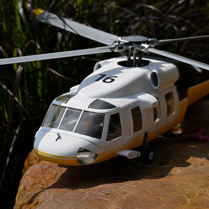 TOUCAN RC HOBBY Fly Wing Smart RC Rescue Helicopter 4 Blade Rotor GPS Position Hold Return to Home Multiple Flight Modes Scale Aircraft Model