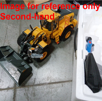 Fast Free Shipping Second Hand US Stock L260H Loader 1/16 Double Eagle E592 RC Loader Remote Control Car Light Sound