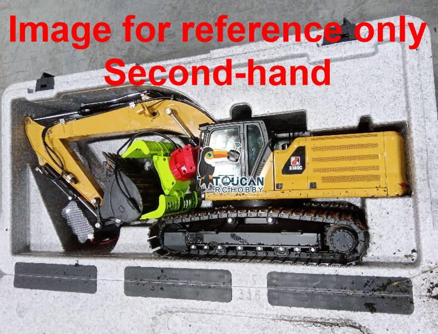 Fast Free Shipping Second Hand US Stock Kabolite K961 100S PRO 1/18 RC Hydraulic Excavator RTR Remote Control Digger Flysky ST8 Radio 2S Battery Electric Claw Hammer