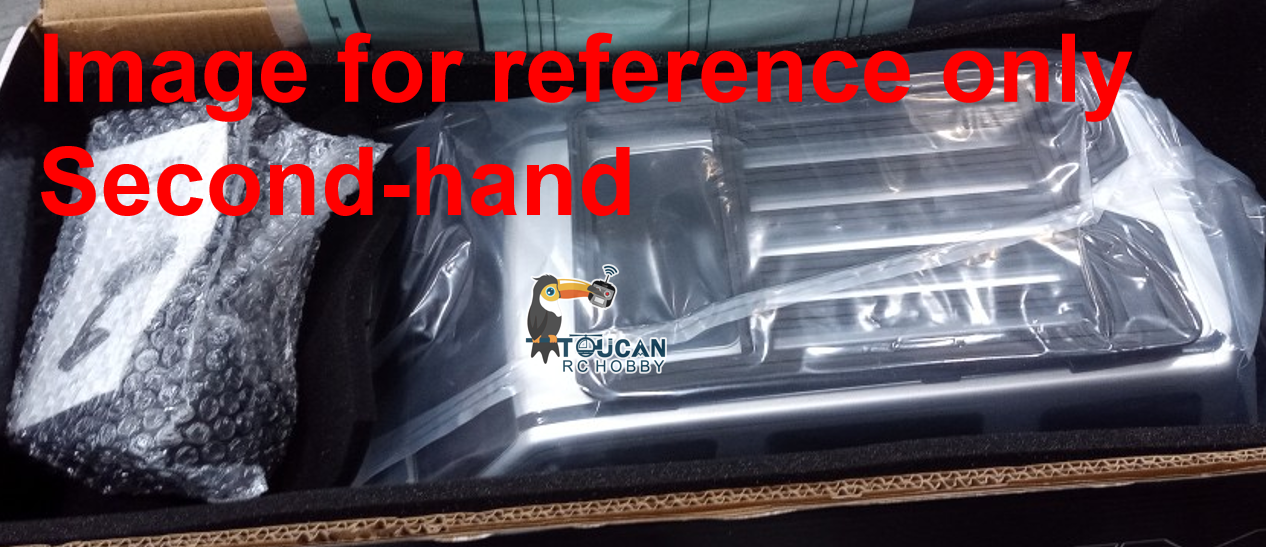 Fast Free Shipping Second Hand US Stock TRACTION HOBBY 1/8 RC Climbing Car Tank 300 Special Edition 4WD Crawler Off Road Vehicle Axle Lock Brushed Motor DDF 350 Radio