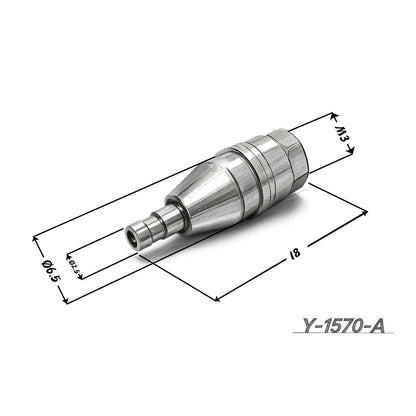 TOUCAN RC HOBBY LESU 1/14 Metal Quick Release Coupler Connector M3 External/Internal Thread DIY Parts Fitting for RC Hydraulic Excavator Loader Model