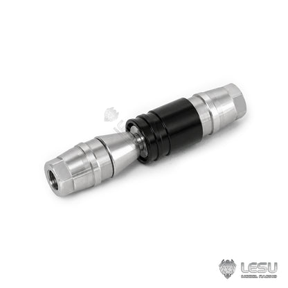TOUCAN RC HOBBY LESU 1/14 Metal Quick Release Coupler Connector M3 External/Internal Thread DIY Parts Fitting for RC Hydraulic Excavator Loader Model