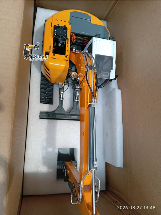 TOUCAN RC HOBBY Free Shipping Second Hand AU Stock Metal 1/14 RC Hydraulic Tracked Excavator LR926 2Arms Remote Control Digger