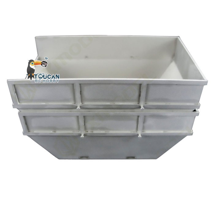 JXModel Metal Small Bucket for VL18U 1/14 6*4 Hydraulic RC Skip Loader K3363 Swing Arm Dump Garbage Truck DIY