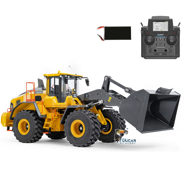 LESU 1/14 RC Hydraulic Wheel Loader L220H A0013 - 90% Metal PNP/RTR 2-Speed Transmission