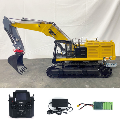 TOUCAN RC HOBBY BMG 1/14 374 UHD 4-arm RC Hydraulic Demolition Excavator Radio Control Digger Assembled & Painted PL18EV Sound Light System