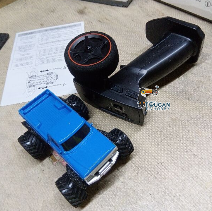 Free Shipping Second Hand US Stock JABAILE 3602 1/36 4WD 2.4G Radio Controlled Off Road Vehicles Mini Crawler Car Battery Lights RTR RC Toys Model Children Gift