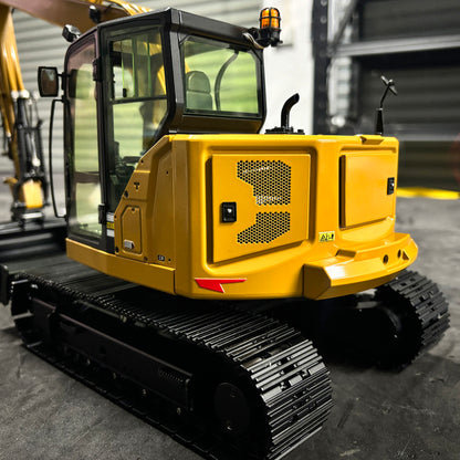 1/14 C308 RC Hydraulic Excavator 4 Valve Remote Control Construction Vehicle Extended Arm Brushless Motor No Sounds Charger