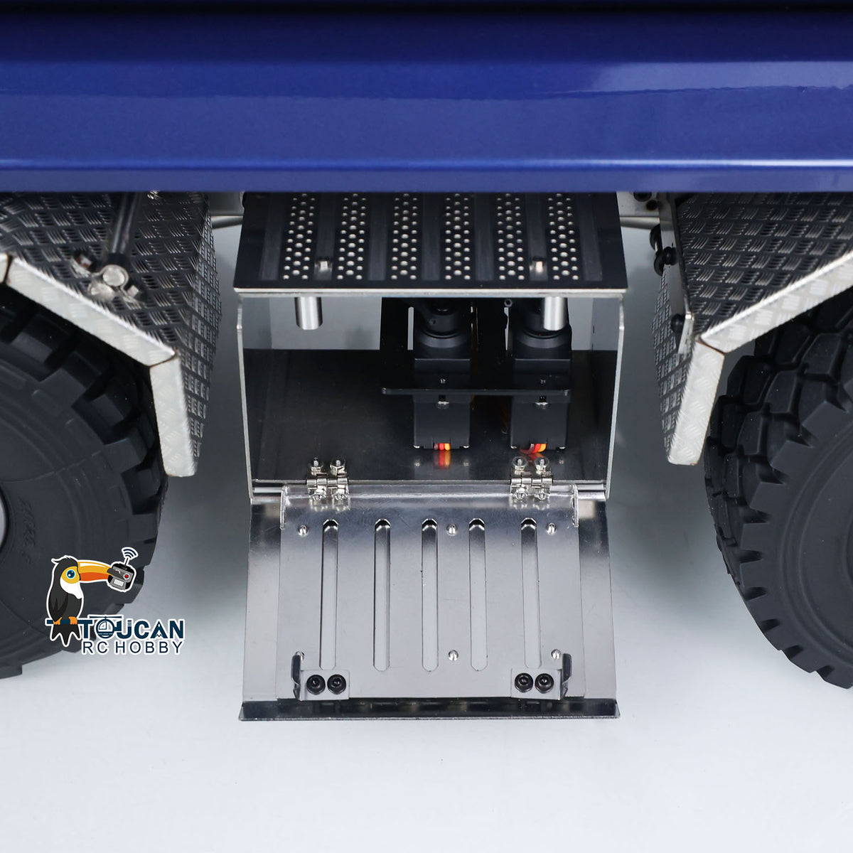 TOUCAN RC HOBBY MODO 3348 1/14 8*8 Metal RC Hydraulic Dump Truck 2Speed Remote Control Tipper Differential Locks Brushless Motor Radio Light Sound