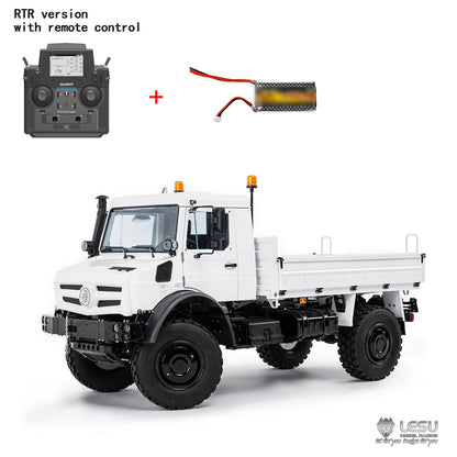 In Stock LESU U4023 4X4 1/14 RC Off Road Vehicle Metal ATV Light Truck MT44023 Model Light Sound Wheel Reduction Axle Lock Radio Battery