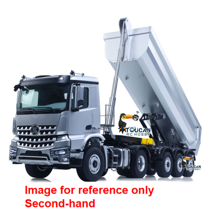 TOUCAN RC HOBBY Second Hand CN Sock Free Shipping Kabolite RTR Car 1/14 4X4 RC Tractor Truck 3Axles Electric Lifting Dump Trailer