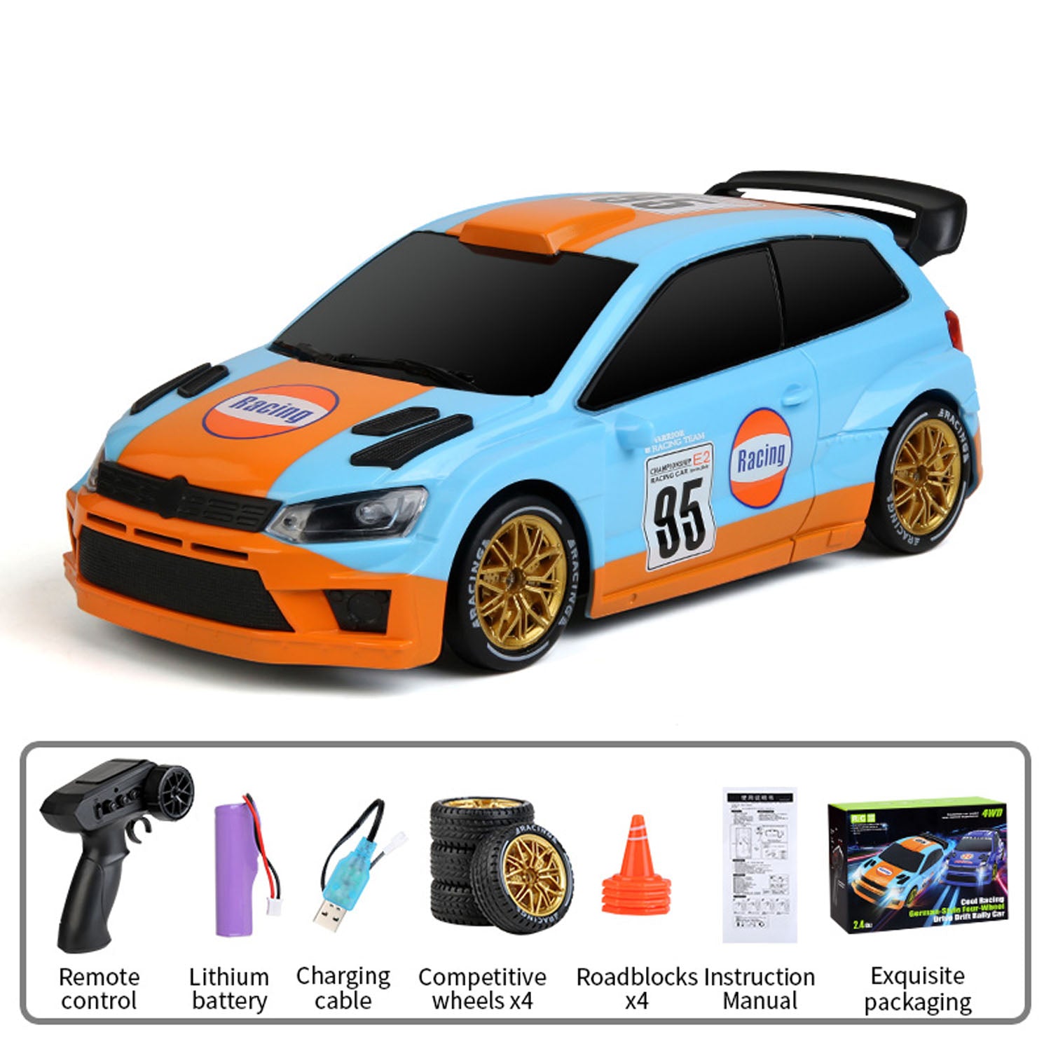 TOUCAN RC HOBBY JJRC Q233 1/24 Transformable 4*4 Remote Control Drifti