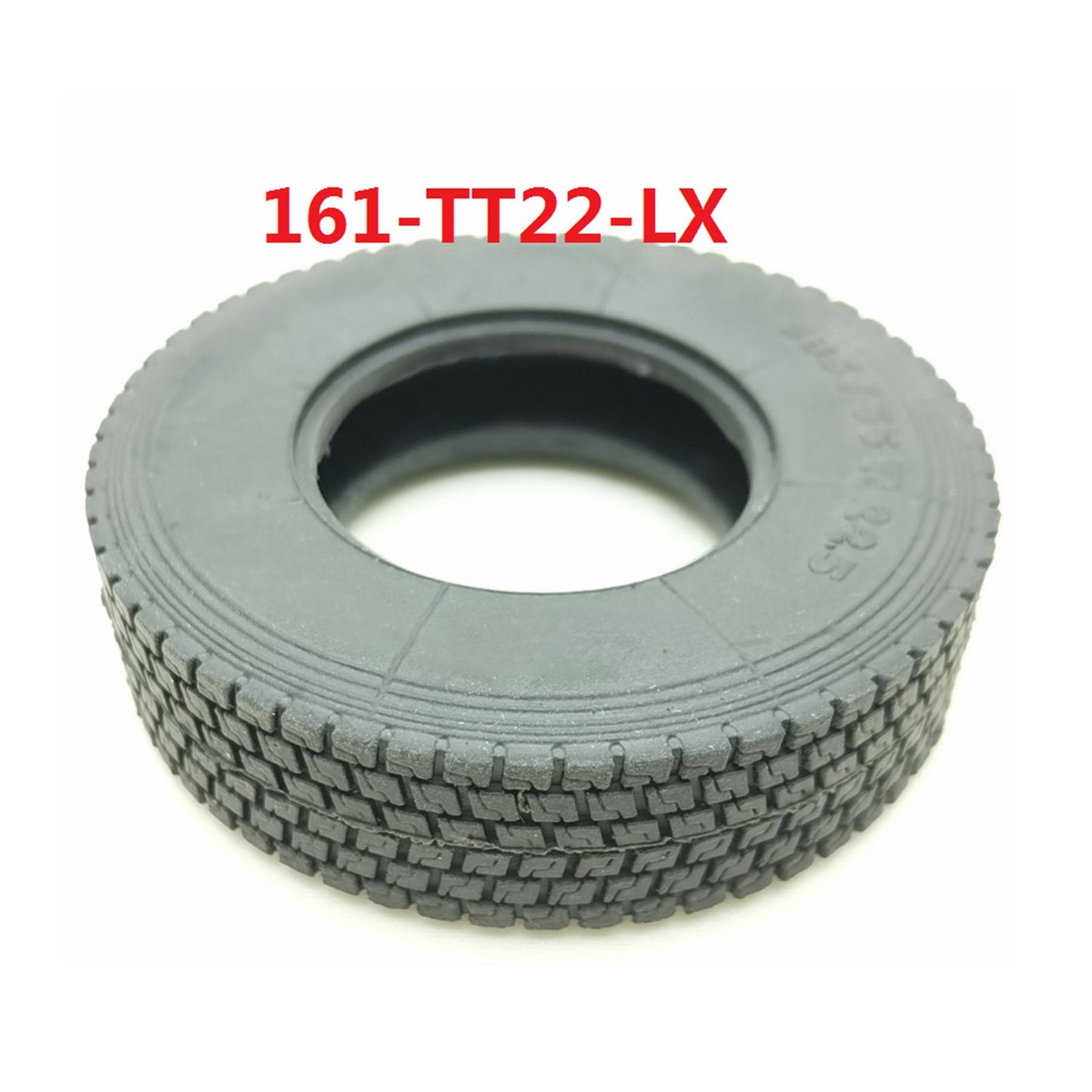 Degree Car Parts Rubber Wheel Tires One Pair for DIY Tamiye 1/14 Remote Control RC Tractor Truck 770S 56368 22/28MM 85MM