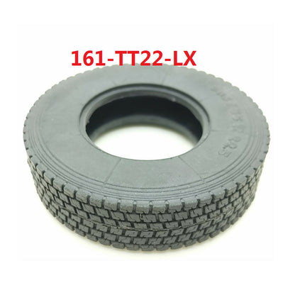 TOUCAN RC HOBBY Degree Car Parts Rubber Wheel Tires One Pair for DIY Tamiye 1/14 Remote Control RC Tractor Truck 770S 56368 22/28MM 85MM