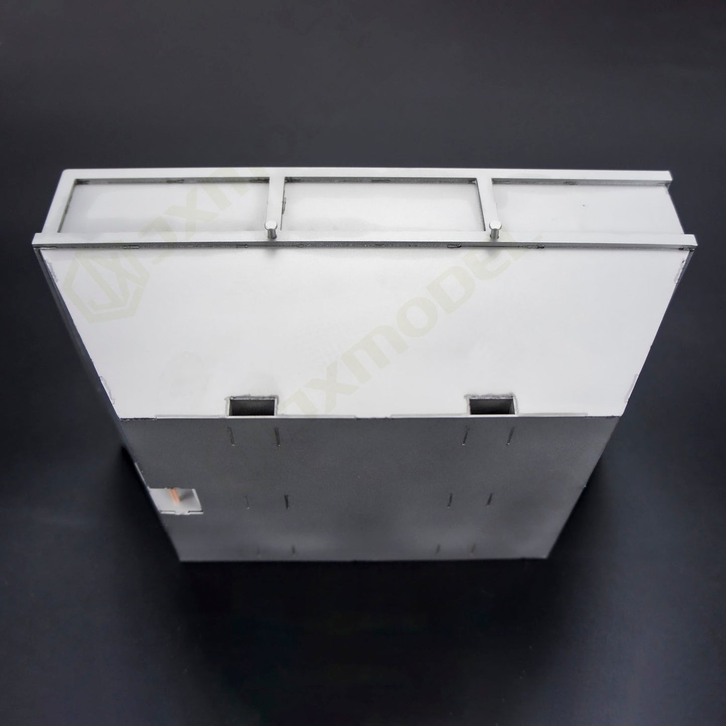 Small Bucket for JXMODE 6x4 1/14 RC Hydraulic Machine Remote Controlled Skip Loader Truck Swing Arm Unpainted Loaded Car