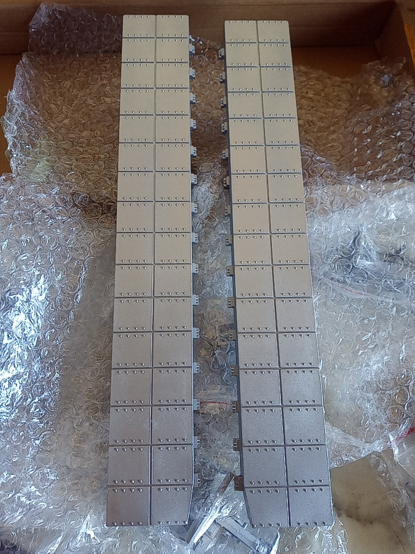 Second Hand US STOCK Metal M1A2 Abrams TUSKI RC Tank Upgrade Part for Henglong 1/16 Plastic 3918 Tank