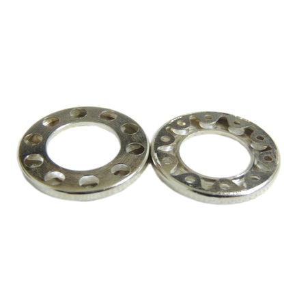 JDModel Metal Rear/Front Wheelhub/Guard Rim for 1/14 RC Tractor Truck DIY Model Radio Control Engineering Vehicle Events