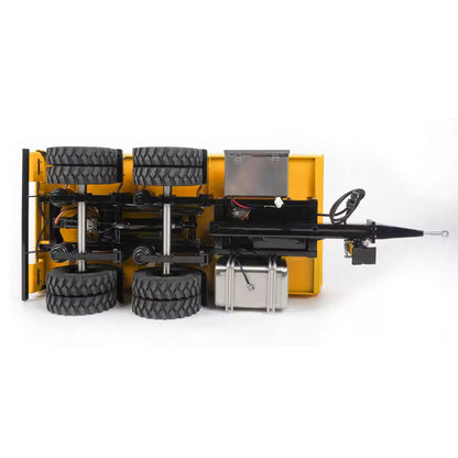1/14 Dump Trailer W/ Hydraulic Pump Spring Supported Leg for 1/14 Radio Controlled Tractor Truck RC Digger Excavator LR914