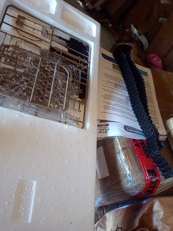 Second Hand US STOCK Tongde 1/16 RC Infrared Battle Tank German Leopard2A7 Electric Military Tanks