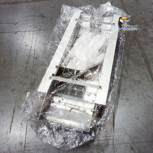 Second Hand US Stock Heng Long 1/16 RC Tank Metal Chassis for IDF Merkava MK IV Remote Control Tanks