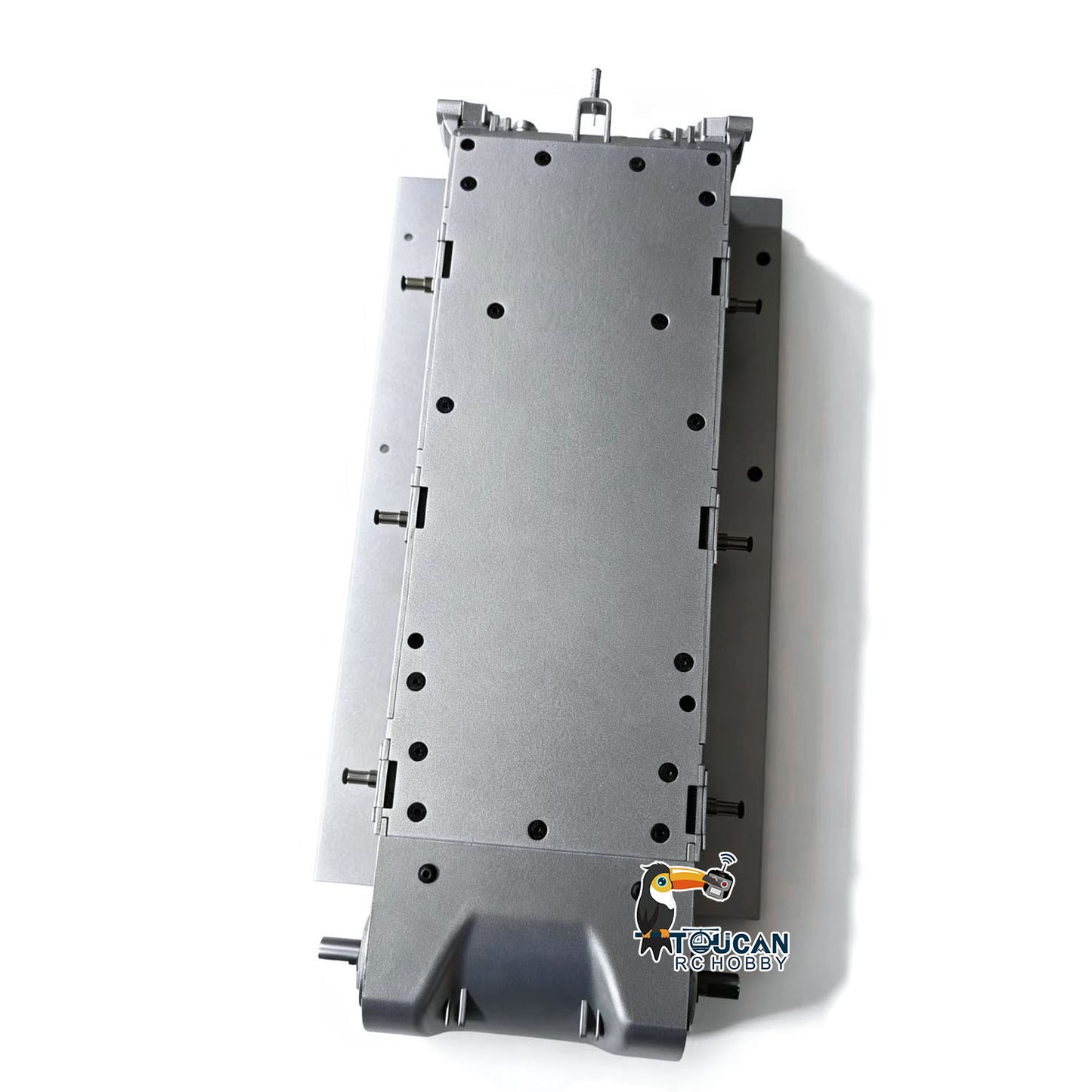 Metal Chassis Smoke Unit Gearbox Power Blue Motor Speaker Switch for Henglong 1/16 RC Battle Tank 3898 USA M4A3 Sherman Model