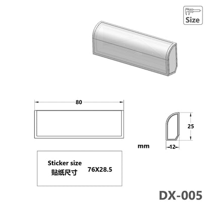 LED Head Lamp 5V Plastic AD Light Box for DIY TAMIYA 1/14 RC Tractor Truck 770S 56371 56368 Model Vehicle Lorry Car Accessories