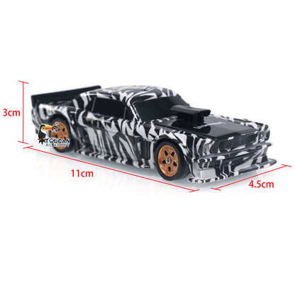 US Stock 1/43 Scale RC Drift Race Car Gyro 4WD Ready to Go Mini Car Toy High Speed Model Remote Control Vehicle Toy