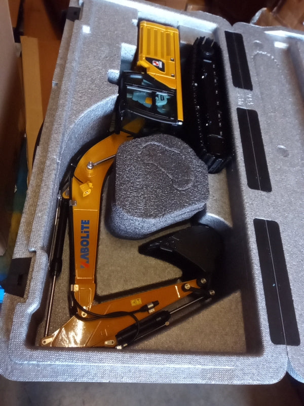 Second Hand US STOCK 1/18 RC Hydraulic Excavators Kabolite K961 100S RTR Radio Controlled Digger Simulation Vehicle Hobby Model