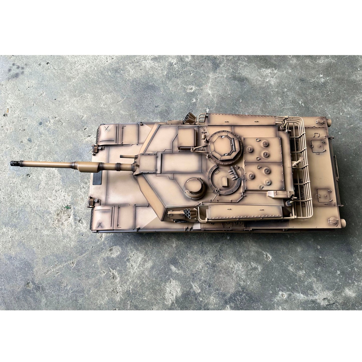 In Stock 1239MM Henglong 1/8 Scale Full Metal Remote Control Tank 3918 USA M1A2 Abrams RTR 360 Turret Rotary Barrel Recoil Elevation