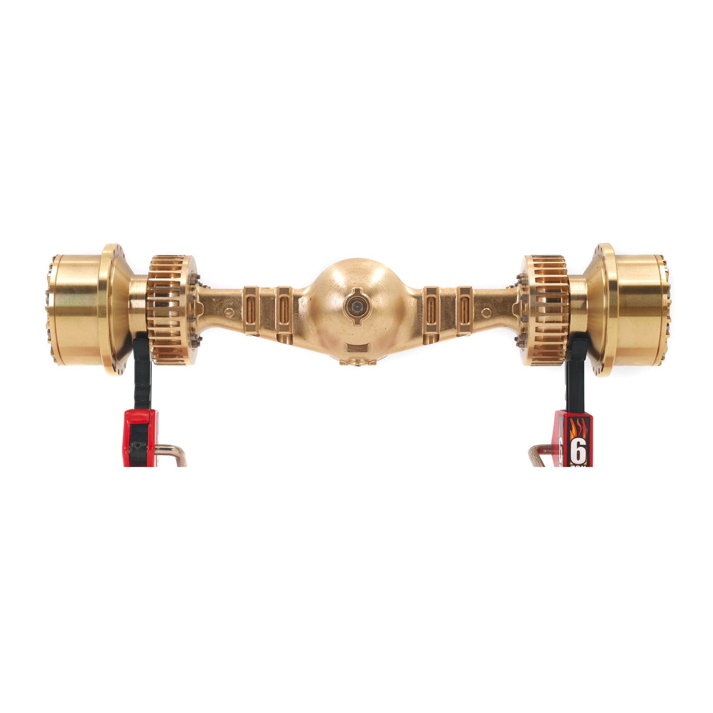 Brass Wheel Side Reduction Front/Rear Axles for 1/14 RC Articulated Truck E450C Radio Control Hydraulic Loader ZW370 JDM-198