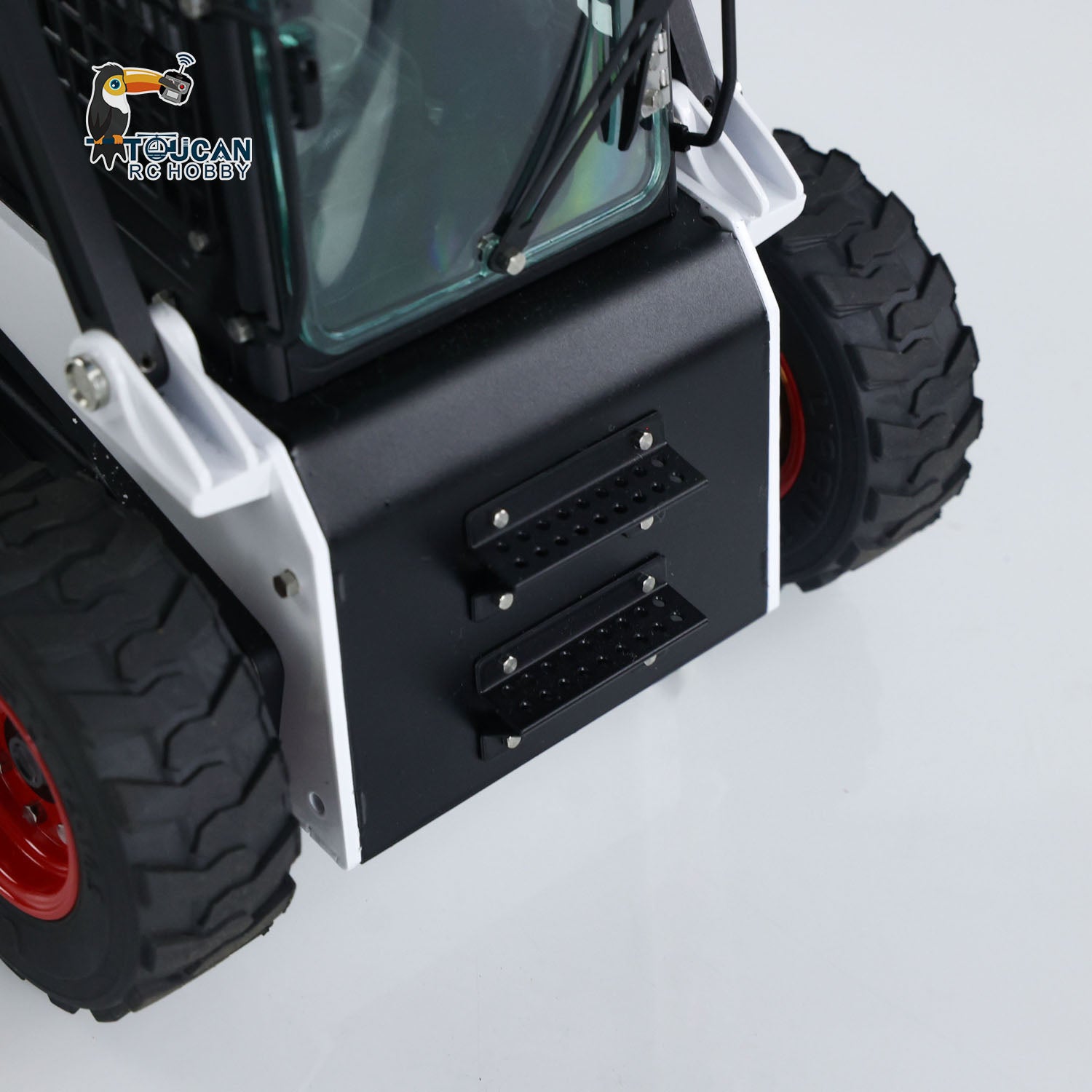 Full metal RTR Aoue LT5H skid steer loader all matching accessories complete
