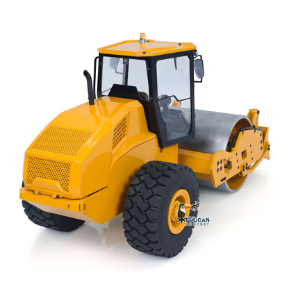 RC metal road roller built with dual reversing valve hydraulic system
