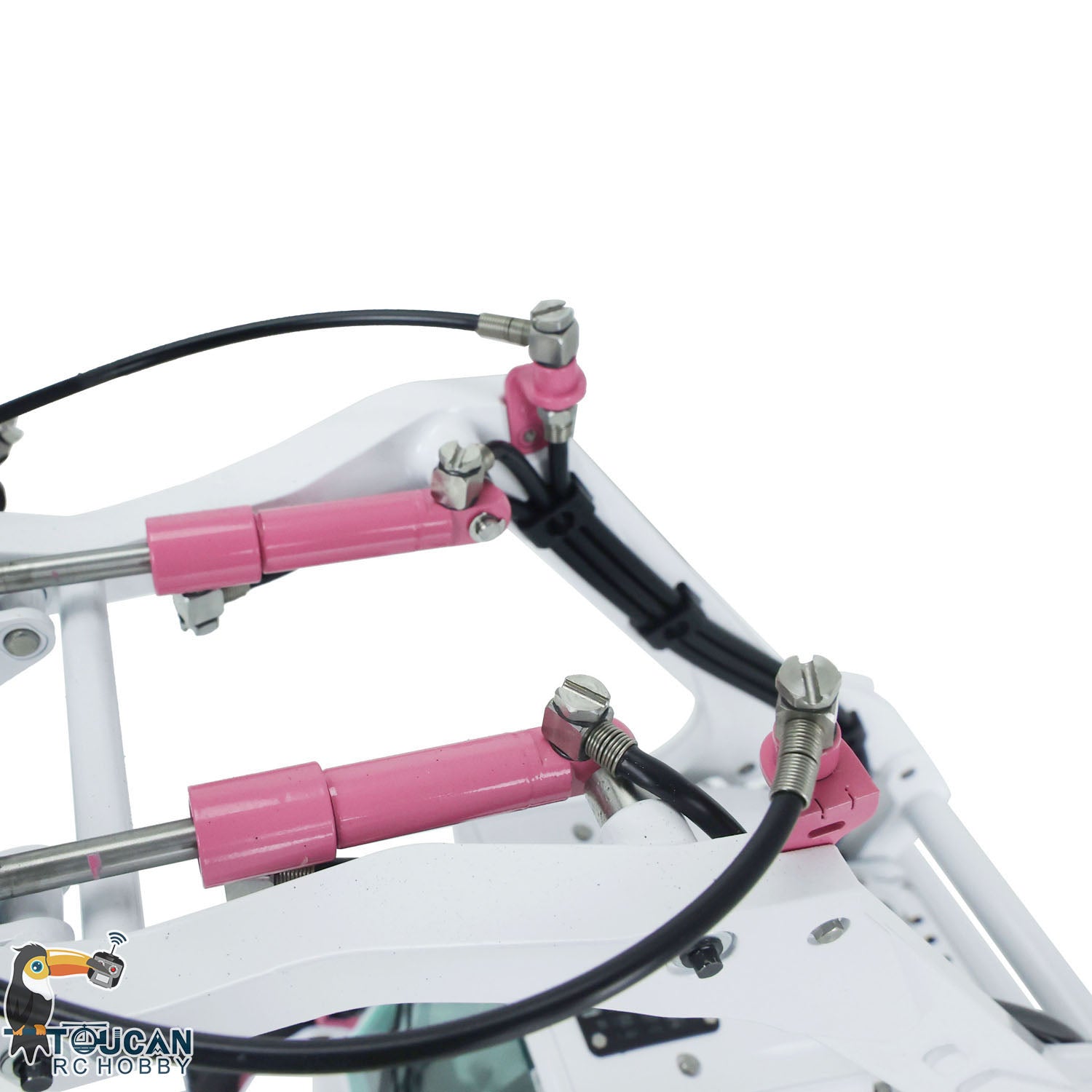 Remote control metal skid steer loader including battery charger motor ESC servo kit
