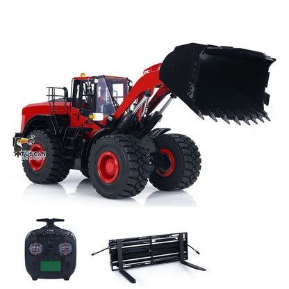 1/14 MTM WA480 Metal Wheel Loader with ST8 Remote Controller Side Profile
