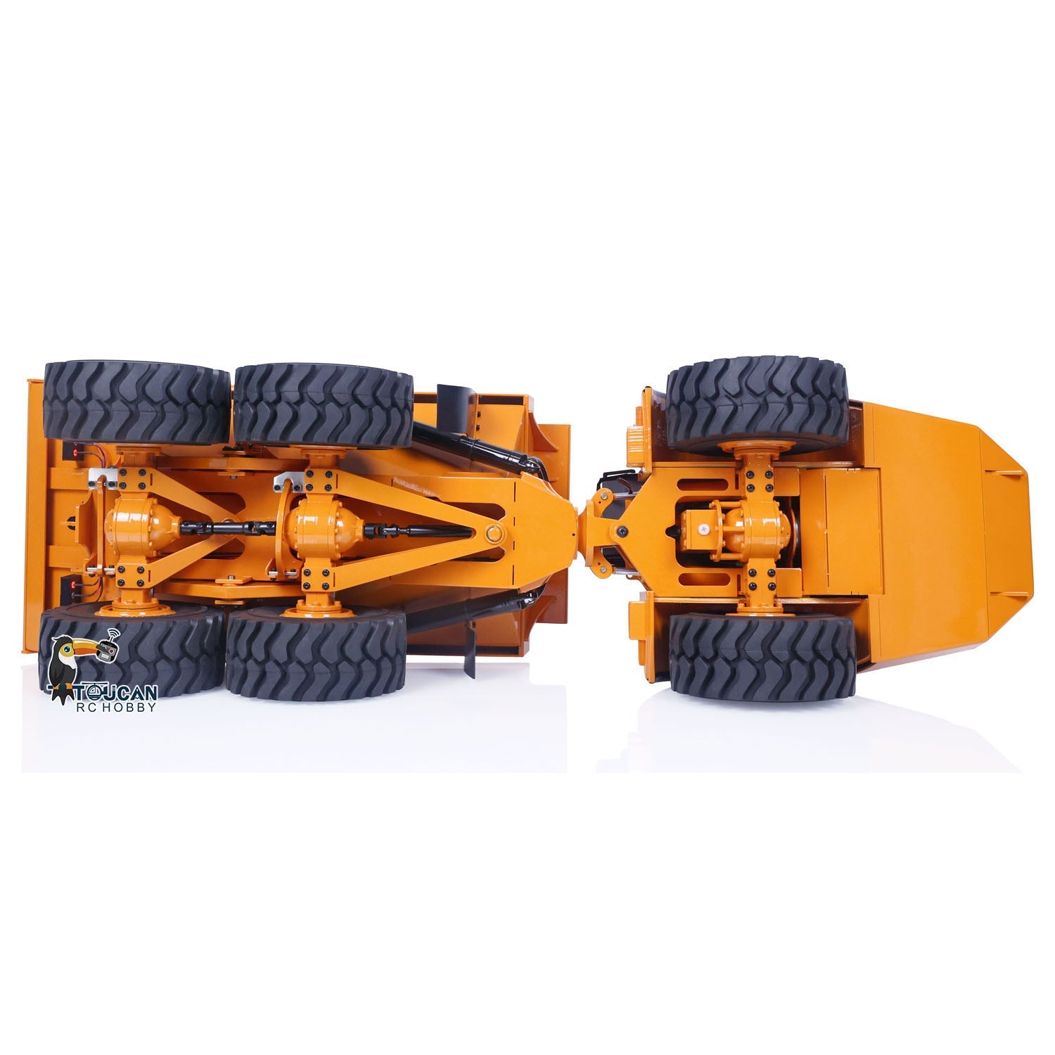 Professional RC Articulated Truck Model for Adults