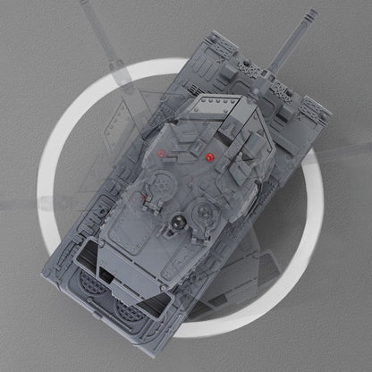 US Stock RC RTR Mini Tank Remote Control Battle Tank Toy Rotate Turret Infrared system Electric Military Vehicle