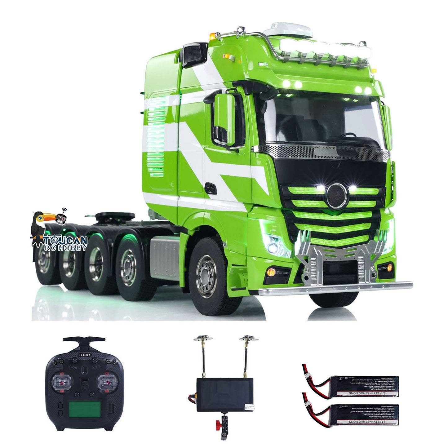 1:14 scale high roof heavy tractor model
