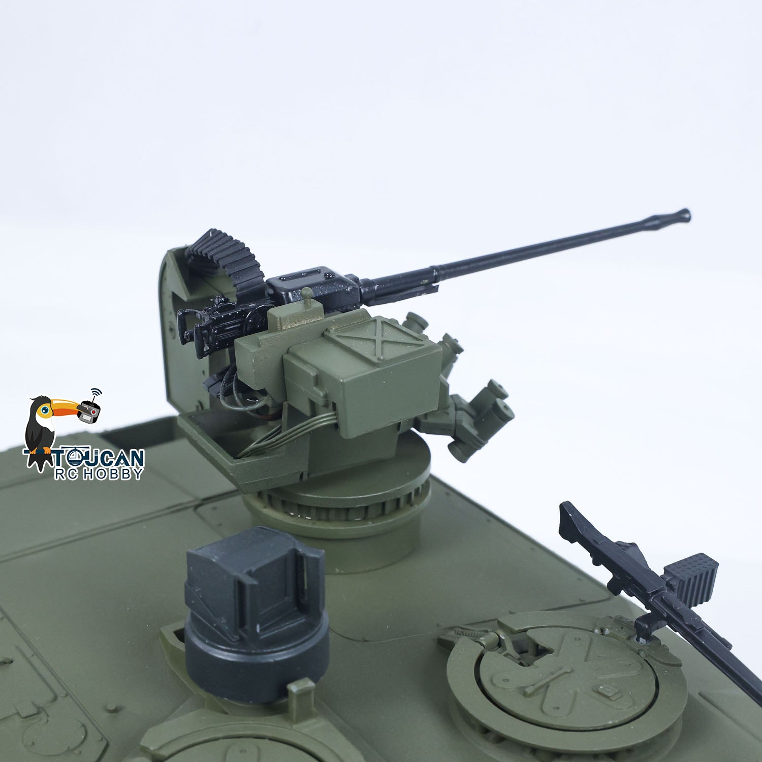 TOUCAN 1/16 Metal RC Tank 3889 German Leopard A6 Combat Vehicle