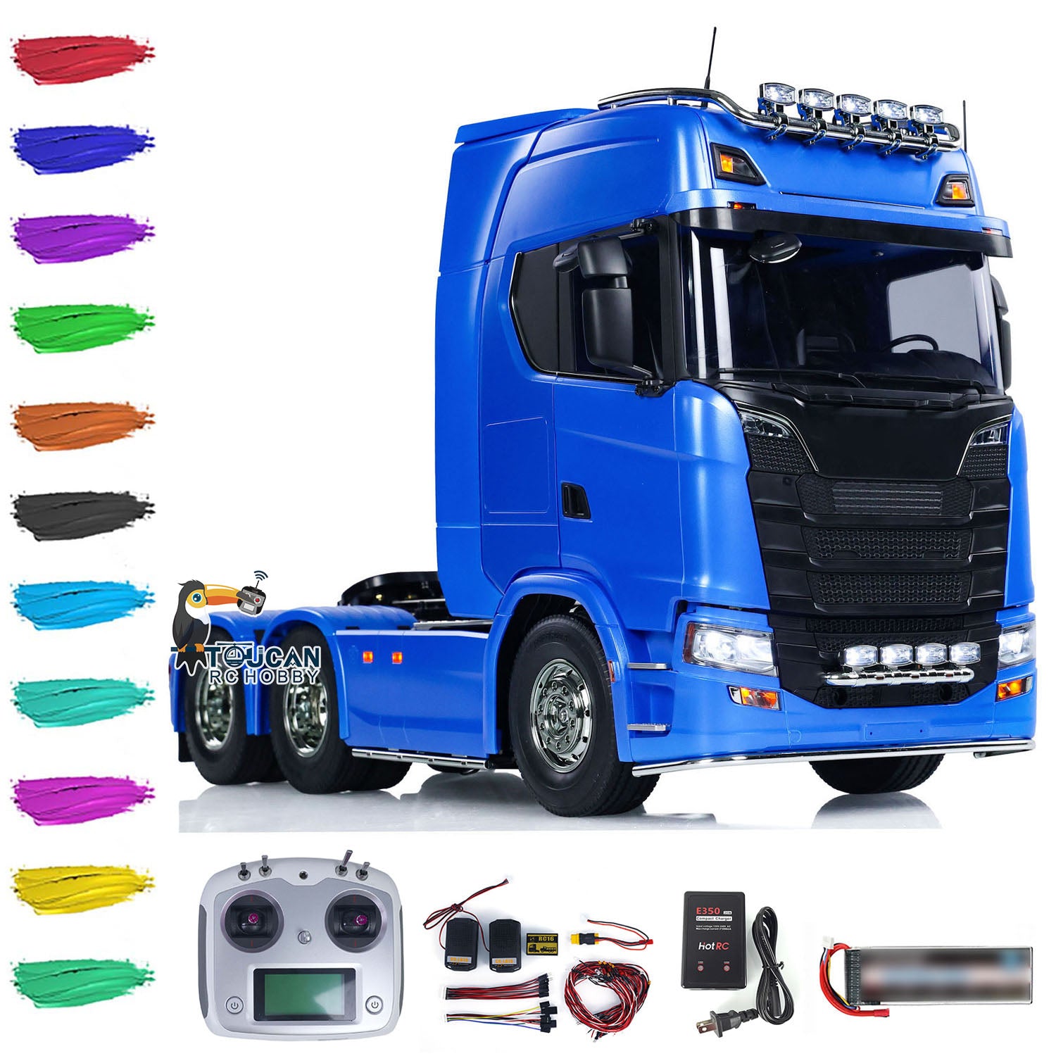 14 Scale 6X4 RC Tractor Truck
