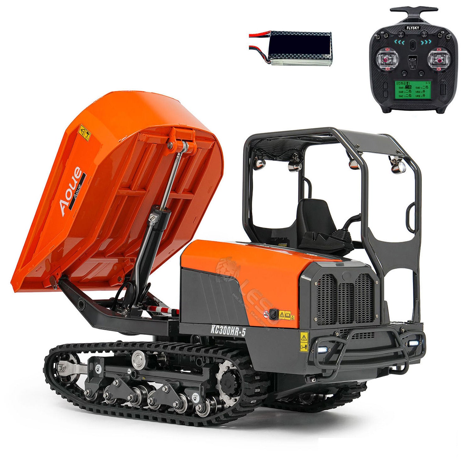 Metal RC Tracked Dumper

