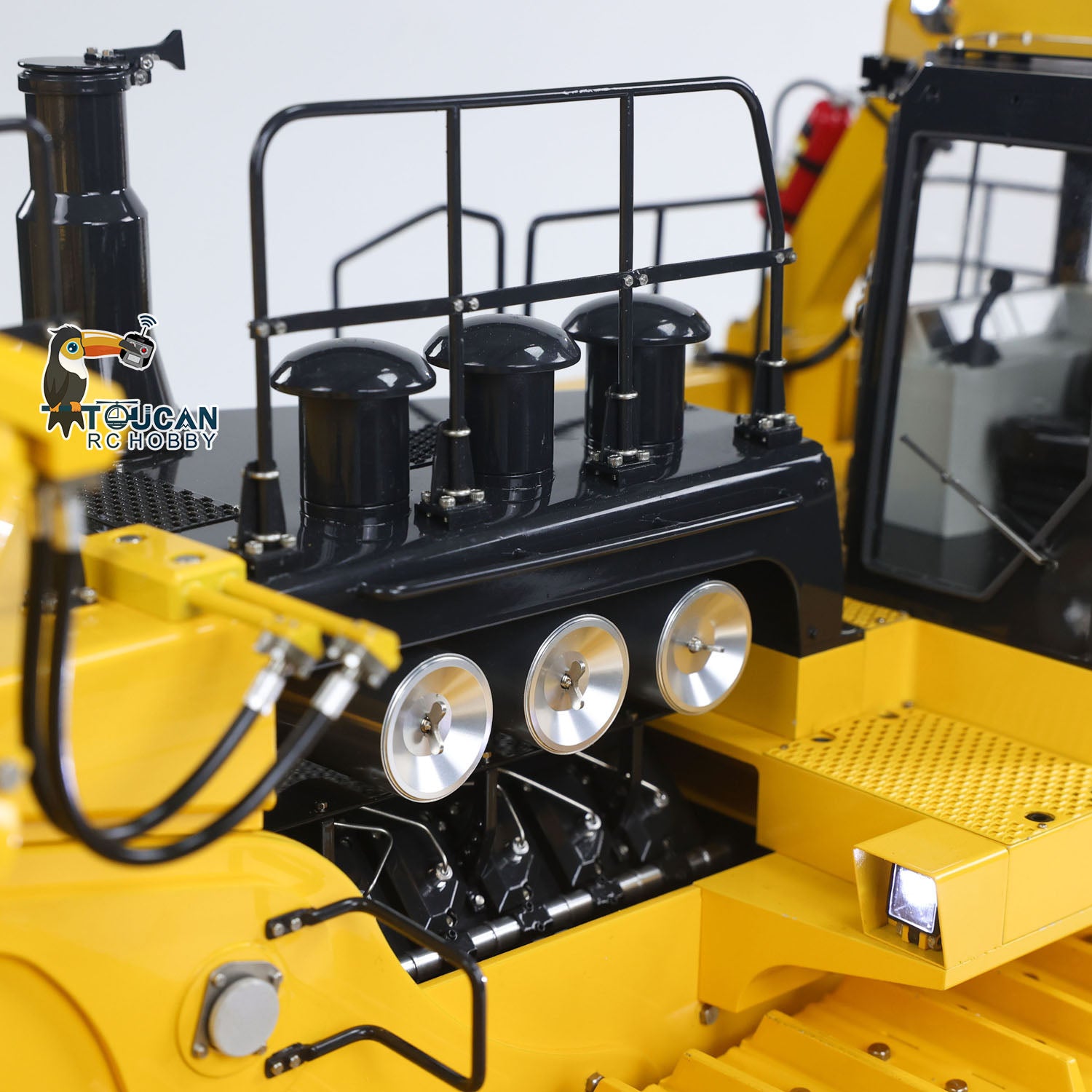 full function remote control hydraulic bulldozer outdoor display
