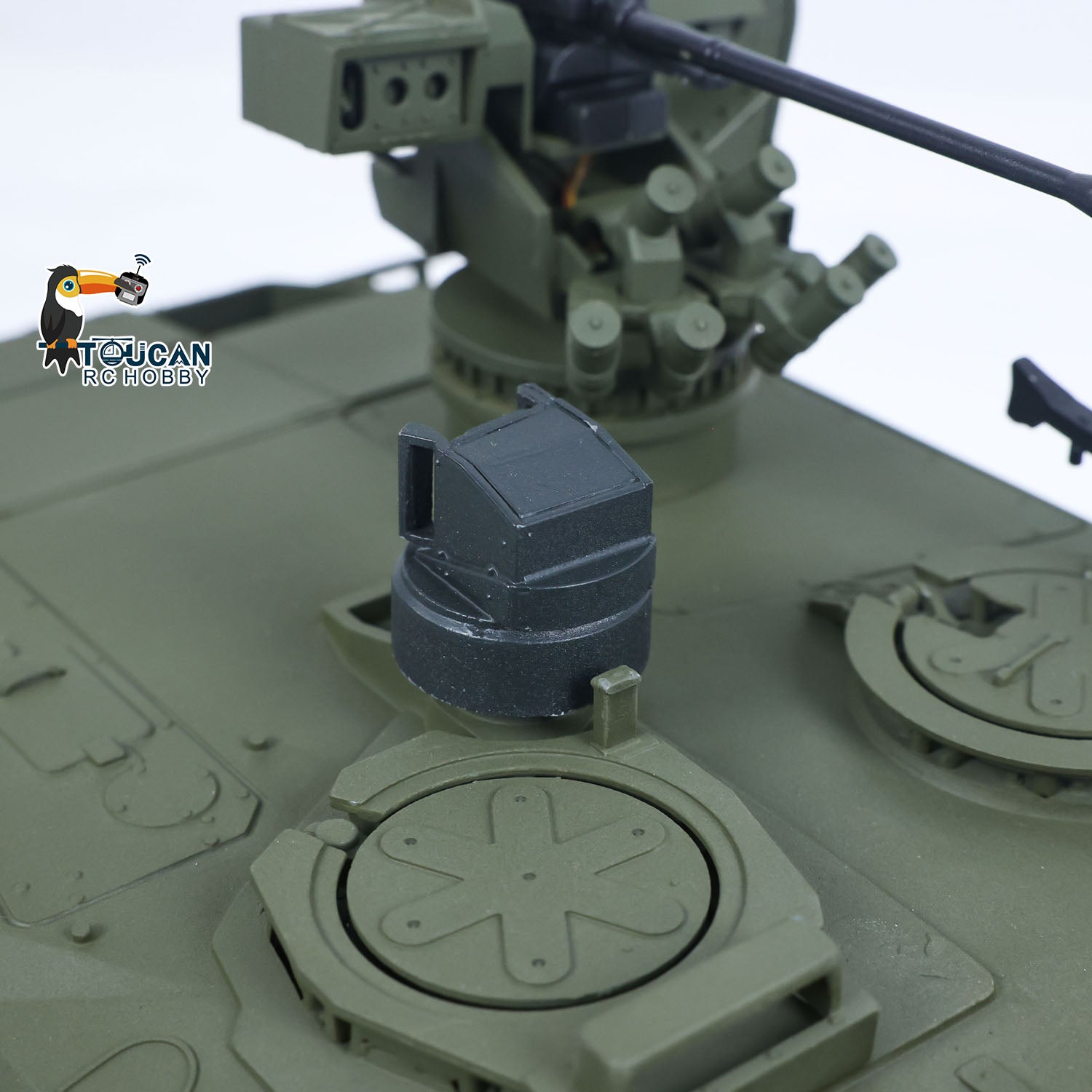 Dynamic Functional Weapon Station for Realistic RC Tank Combat Simulation
