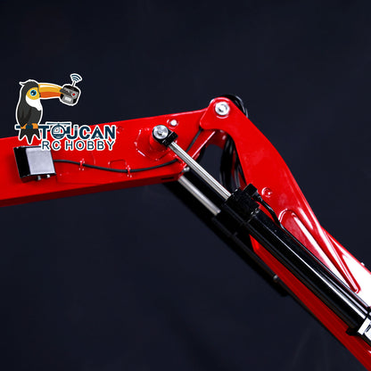 High simulation RC log transport combo set including tractor crane and triaxle trailer
