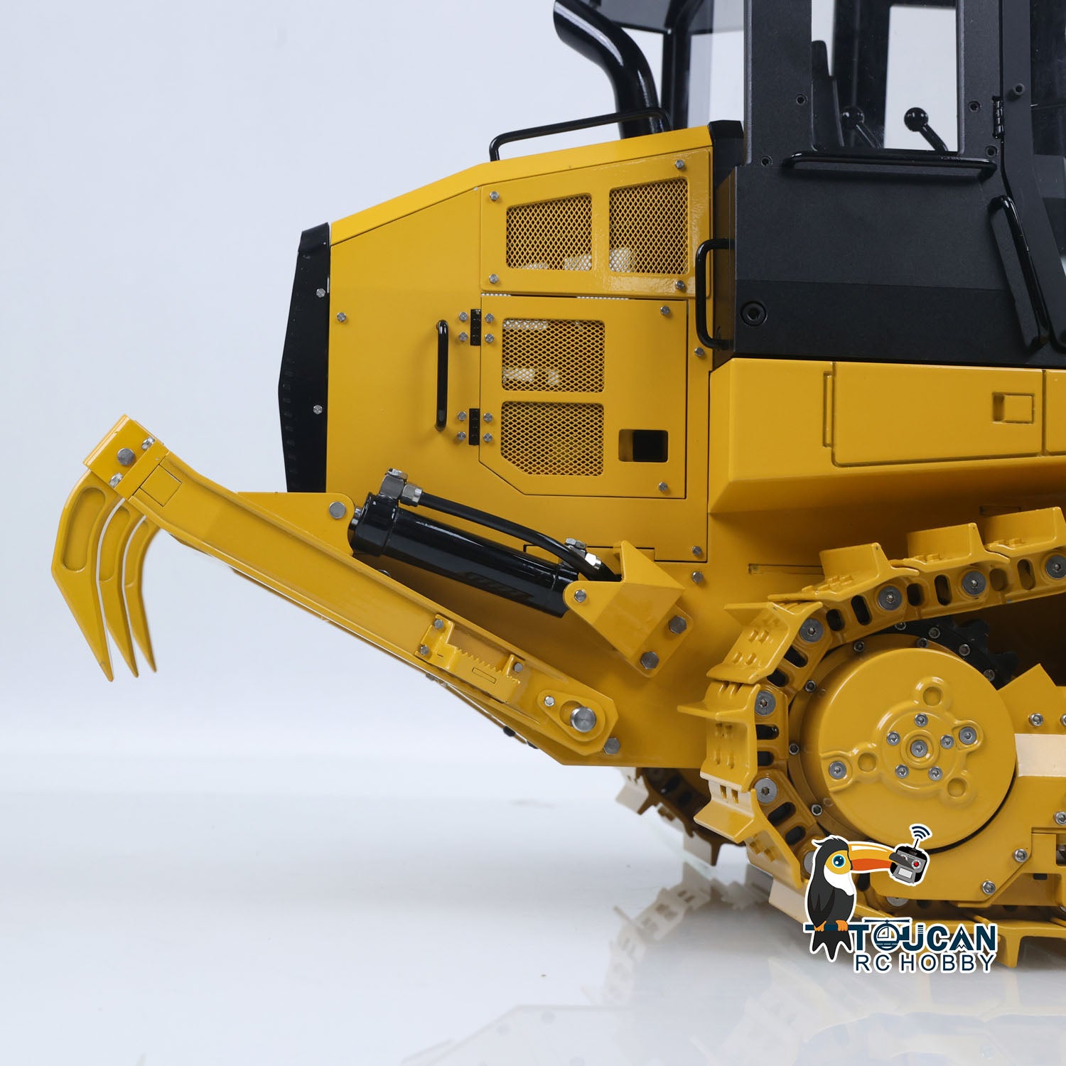 Yellow Metal Track RC CAT963D Construction Model