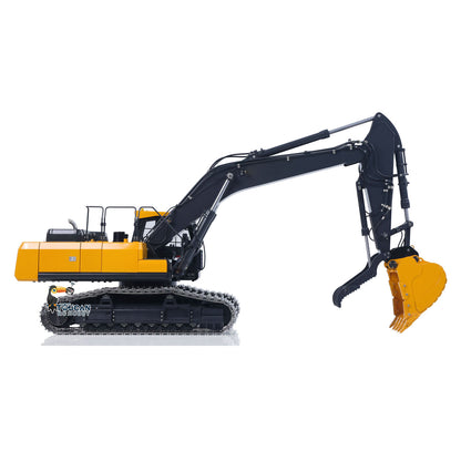 Finished RC Hydraulic Excavator with Hydraulic Quick Coupler Seat Servo ESC and Motor
